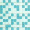 100/102   Mix White/Turquoise |25x25